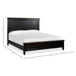 Magnussen Home Surrey Brown Panel Bed