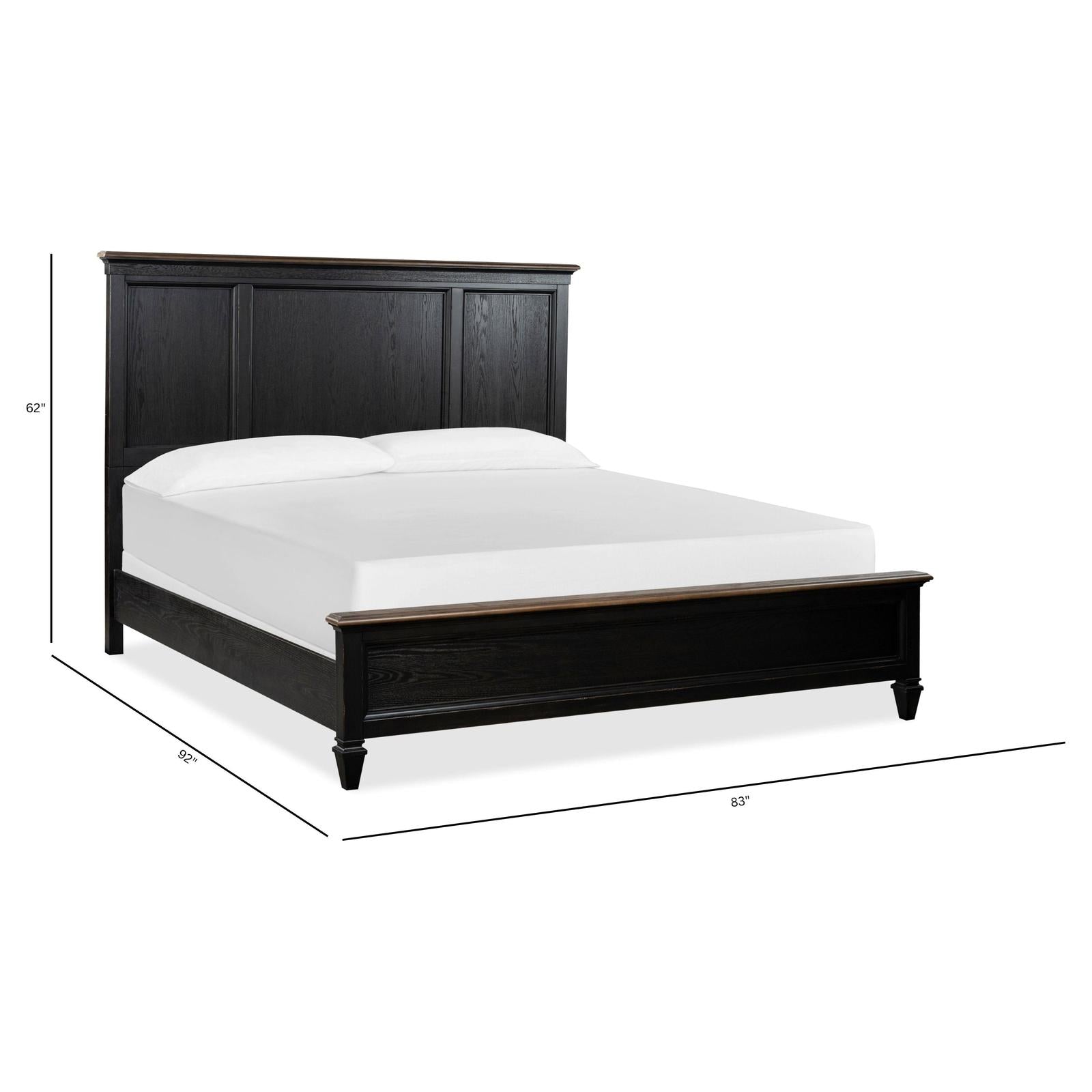 Magnussen Home Surrey Brown Panel Bed