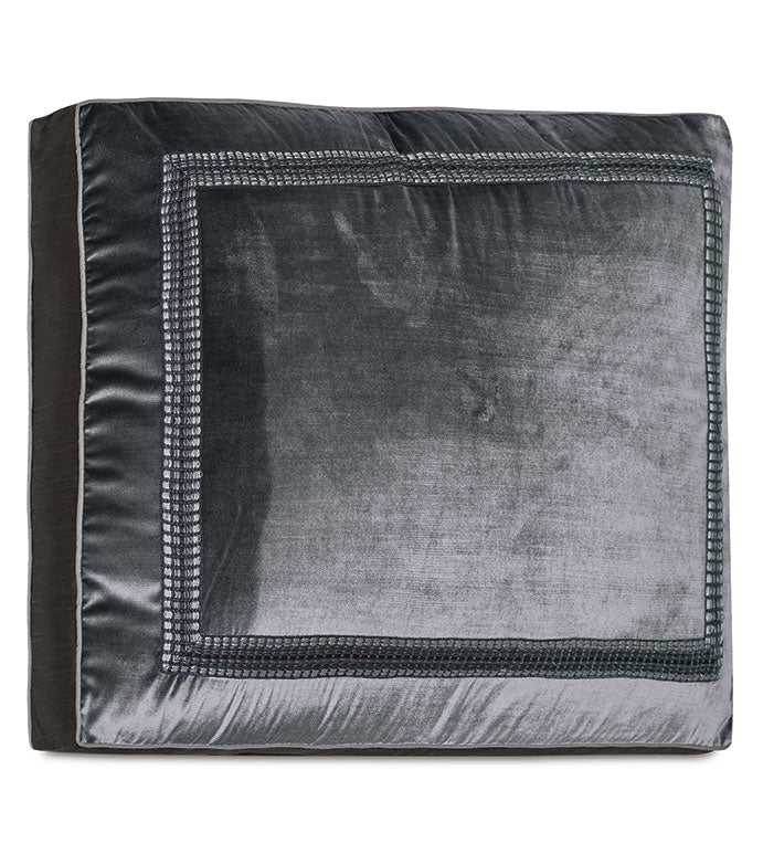 Eastern Accents Velda Charcoal Dutch Euro Sham