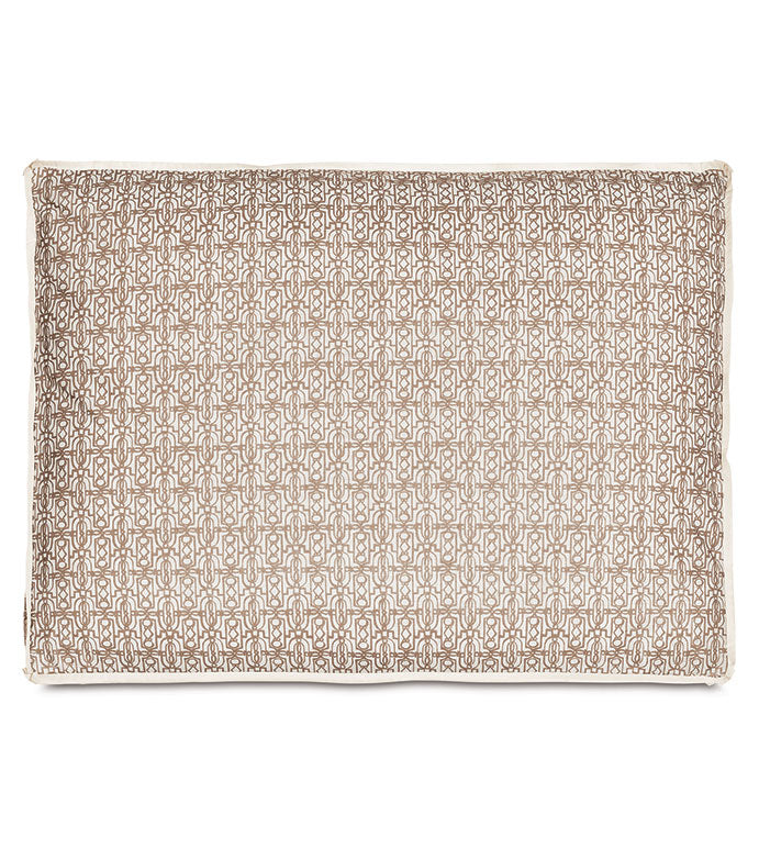 Eastern Accents Cordova Tape Dutch Euro Sham