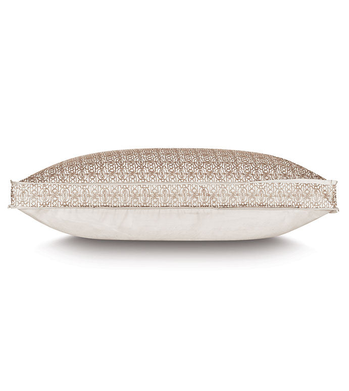 Eastern Accents Cordova Tape Dutch Euro Sham