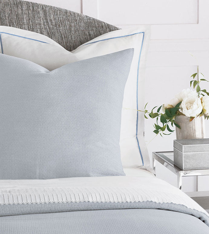 Eastern Accents Carlotta Matelasse Euro Sham