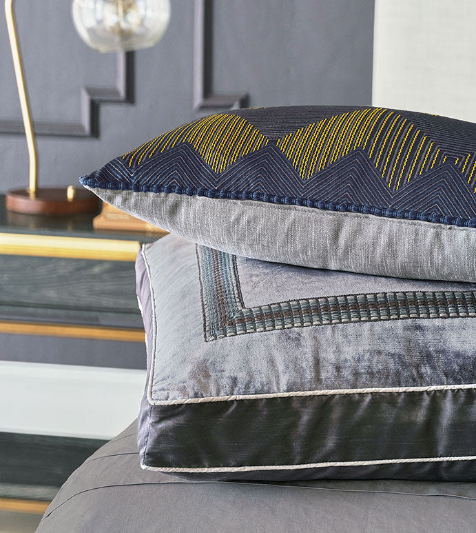 Eastern Accents Velda Charcoal Euro Sham