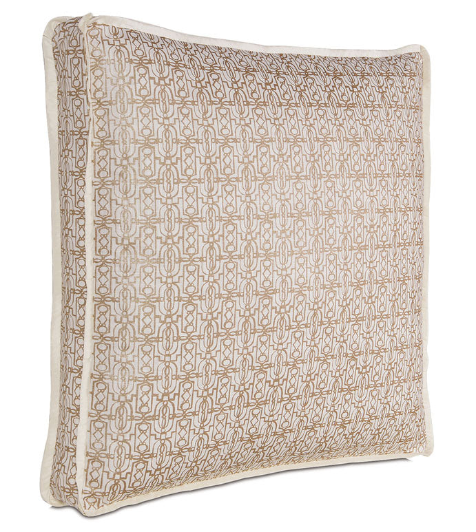 Eastern Accents Cordova Taupe Euro Sham