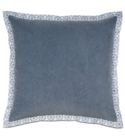 Eastern Accents Penelope Denim Euro Sham