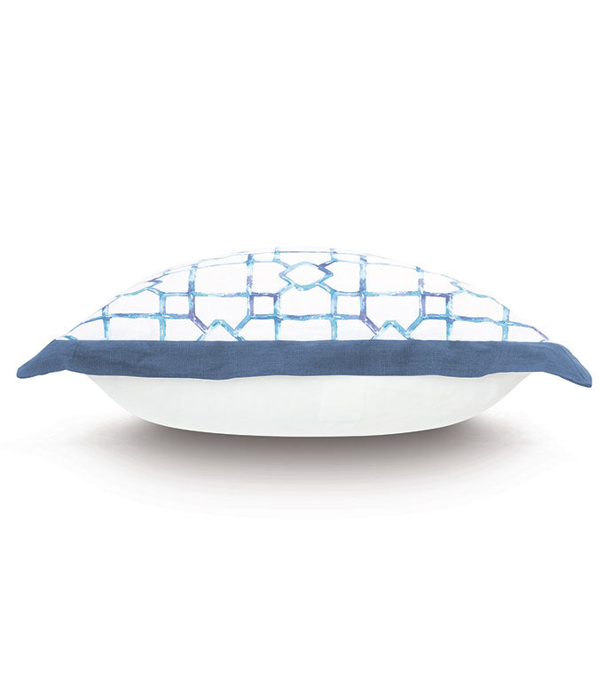 Eastern Accents Castaway Lattice Euro Sham