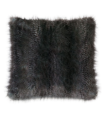 Eastern Accents Indochine Faux Fur Euro Sham