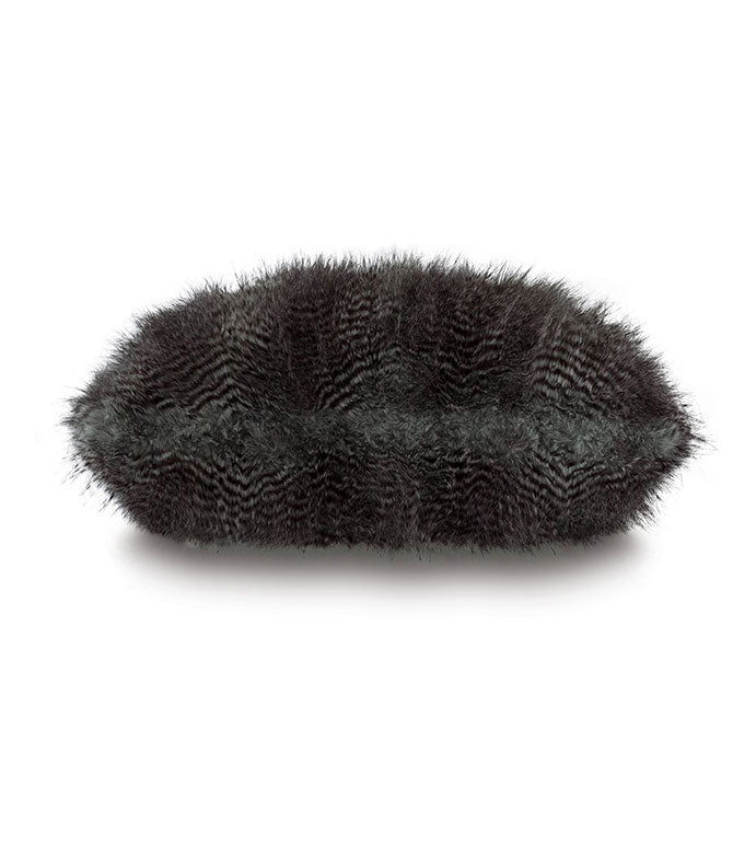 Eastern Accents Indochine Faux Fur Euro Sham