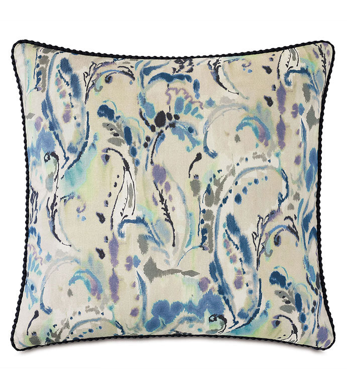 Eastern Accents Tabitha Watercolor Paisley Euro Sham