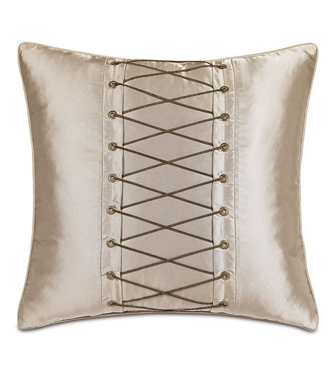 Eastern Accents Arwen Lacing Detail Euro Sham