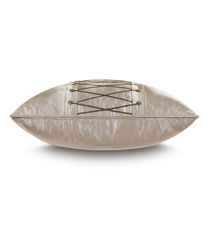 Eastern Accents Arwen Lacing Detail Euro Sham
