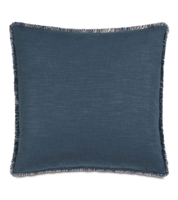 Eastern Accents High Tide Border Trim Euro Sham