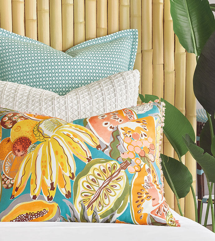 Eastern Accents Belize Birdseye Euro Sham