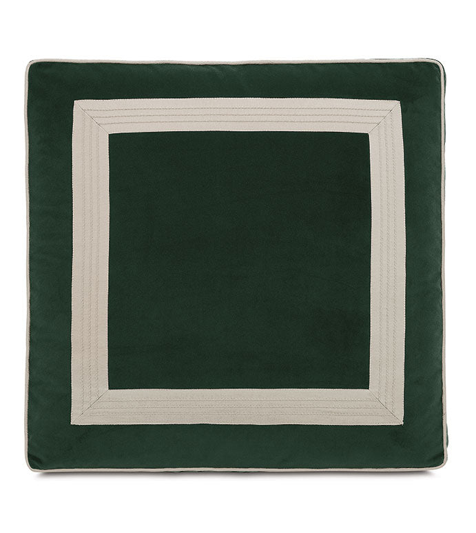 Eastern Accents Esmeralda Velvet Euro Sham