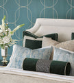 Eastern Accents Esmeralda Velvet Euro Sham