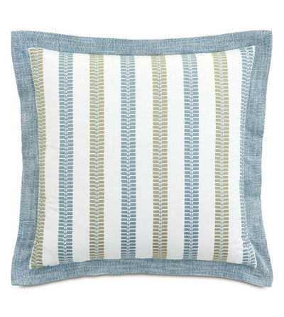 Eastern Accents Grenada Embroidered Euro Sham