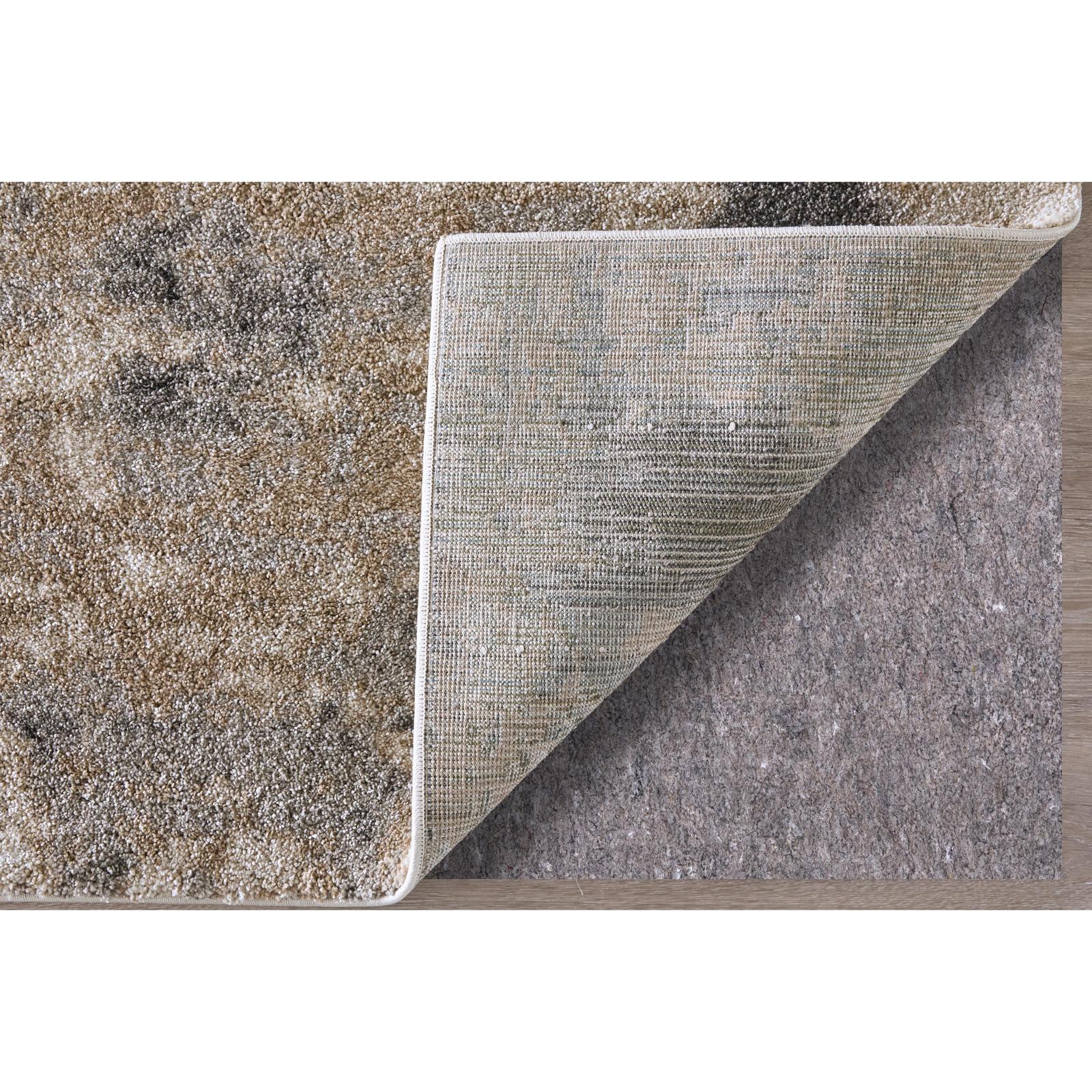 Feizy Richmond 39R7F Modern Abstract Rug in Tan/Gray