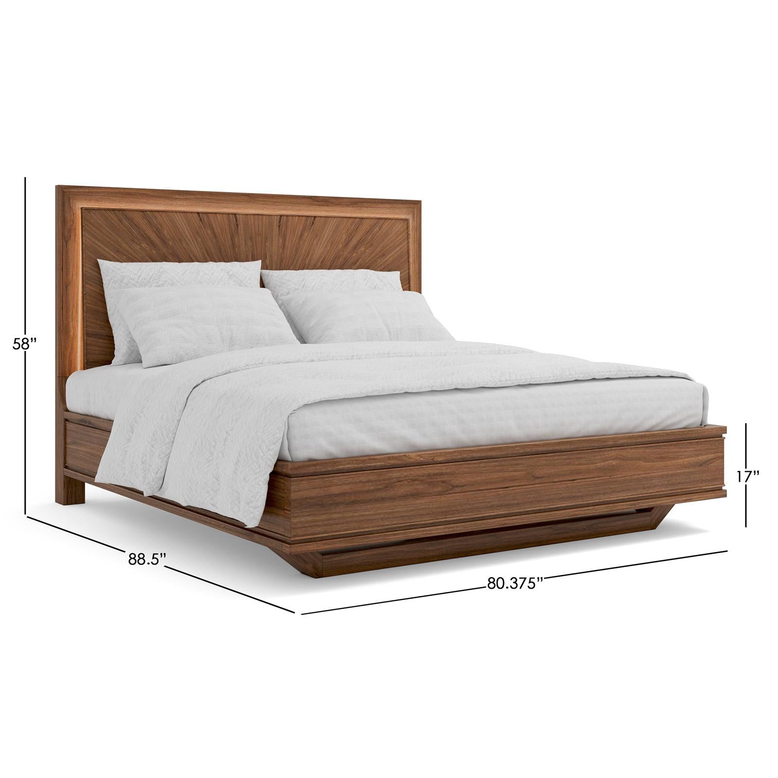 Magnussen Home Selena Brown Panel Bed