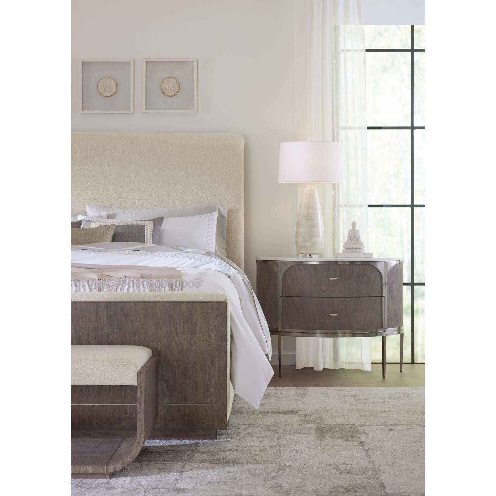 Hooker Furniture Modern Mood Upholstered Panel Bed