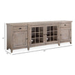 Magnussen Home Paxton Place Dovetail Grey Console