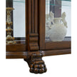 Pulaski Furniture PFC Curios Lighted Curio Curved Front 4 Shelf Cabinet