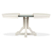 Magnussen Home Willowbrook Egg Shell White Extendable 48