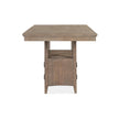 Magnussen Home Paxton Place Dovetail Grey Extendable Counter Height Dining Table