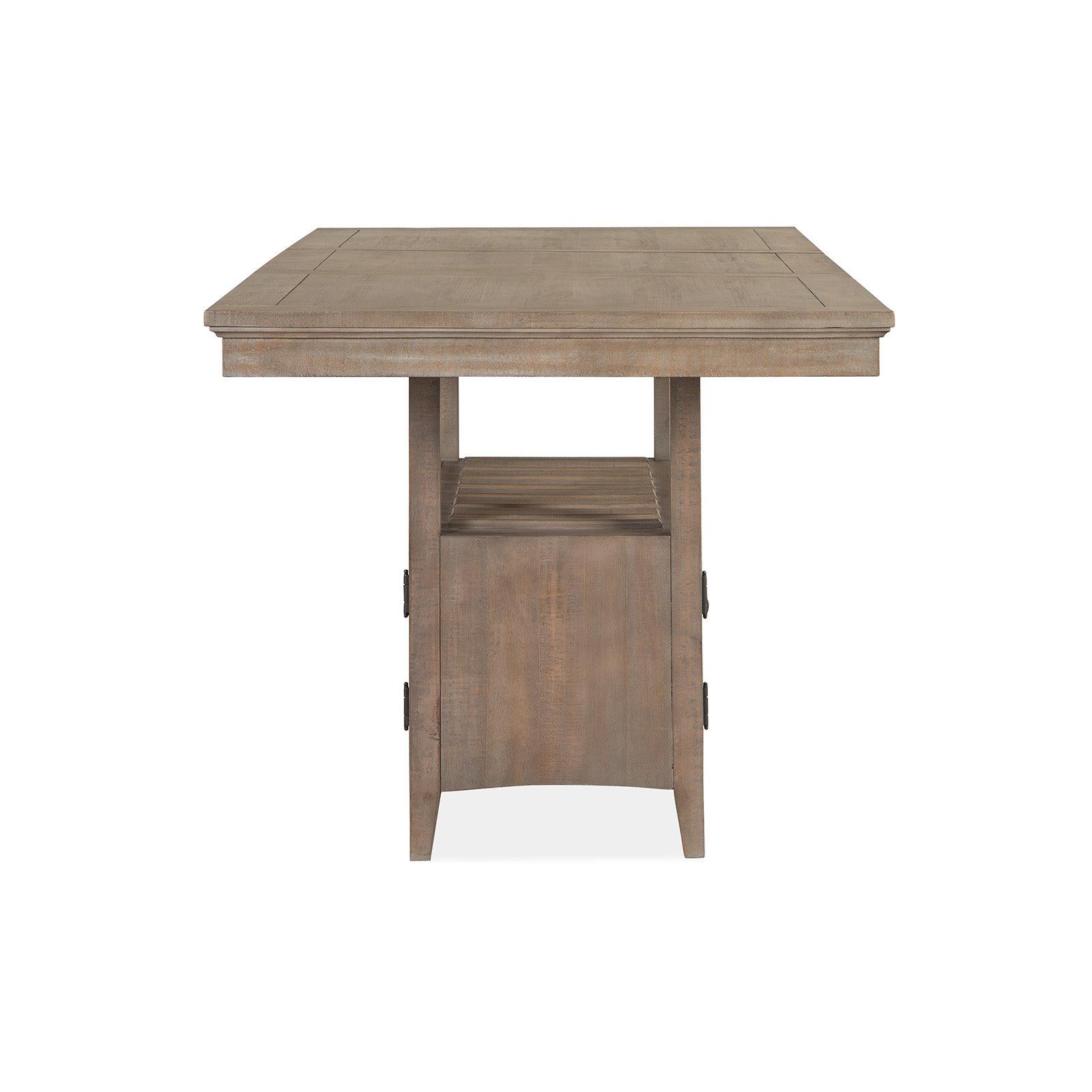 Magnussen Home Paxton Place Dovetail Grey Extendable Counter Height Dining Table