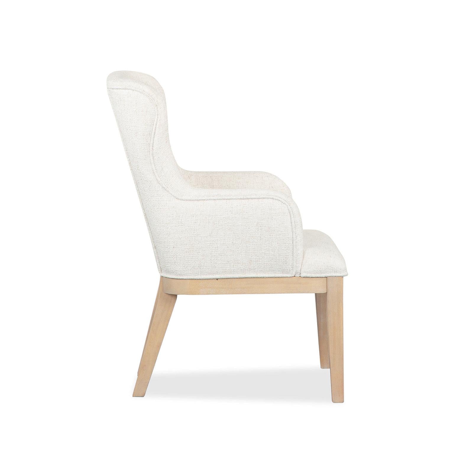 Magnussen Home Somerset Butternut Upholstered Arm Chair Set of 2