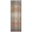 Feizy Eden 39QPF Modern Abstract Rug in Ivory/Taupe/Pink