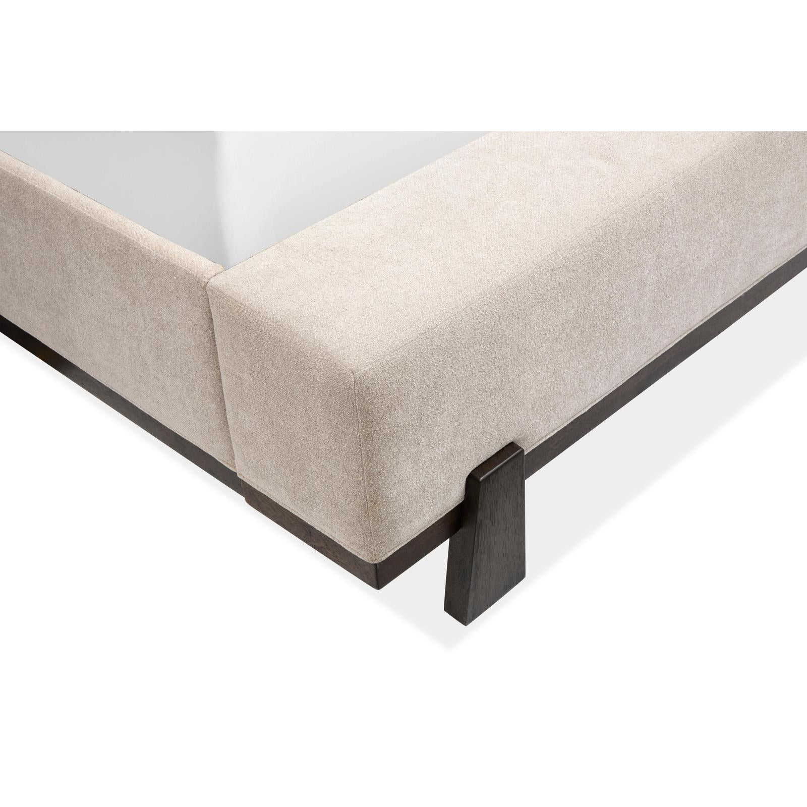 Magnussen Home Tauren Coffee Bean Upholstered Panel Bed