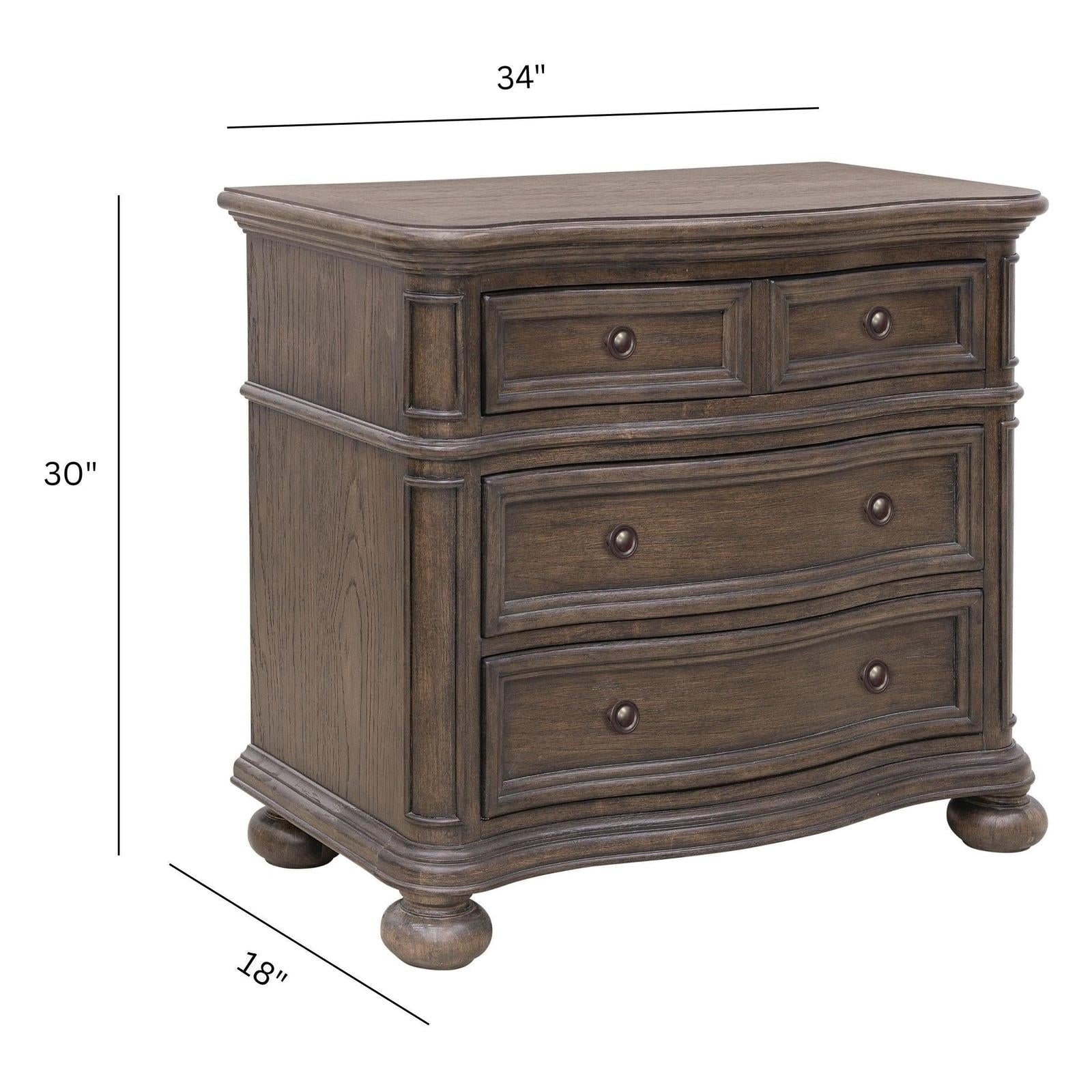 Pulaski Furniture Saddle Creek Timber Brown Bachelor Chest