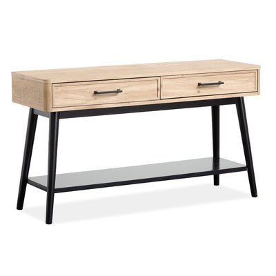 Magnussen Home Fletcher Driftwood Rectangular Sofa Table