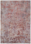 Feizy Pryor 39NGF Modern Watercolor in Red/Gray/Blue