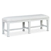 Magnussen Home Kingston Whisper White & Cerused Nutmeg Bench