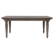 Pulaski Furniture Madison Ridge Natural Bark Extendable Leg Dining Table