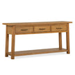 Magnussen Home Lindon Belgian Wheat Rectangular Sofa Table