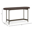 Magnussen Home Wren Dark Brown Tray Sofa Table