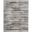 Feizy Augustine 39TWF Traditional Medallion, Green/Ivory/Black, Rug