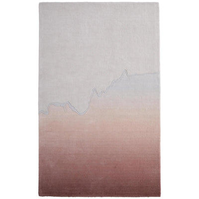 Feizy Katya 8989F Modern Gradient & Ombre Rug in Pink/Ivory