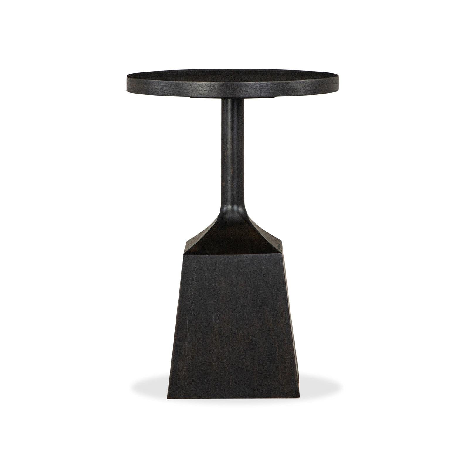 Magnussen Home Lindon Round Pedestal Accent End Table