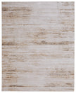 Feizy Deja 39PKF Rug in Dark Taupe