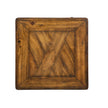 Magnussen Home Chesterfield Farmhouse Timber Chairside End Table