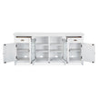 Magnussen Home Heron Cove Chalk White Console