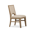 Magnussen Home Tristan Swiss Coffee Upholstered Side Chair Set of 2
