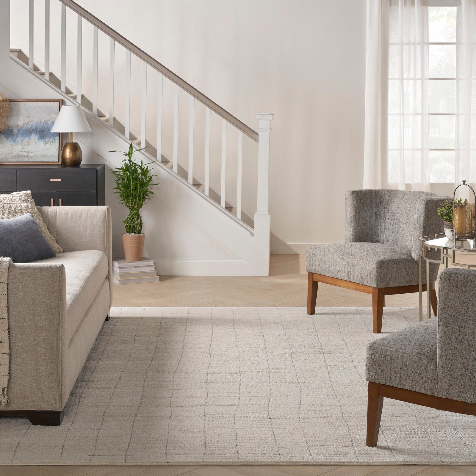 Nourison Andes AND04 Scandinavian Indoor Rug