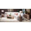 Magnussen Home Sanford Chateau Brown Oval Cocktail Table With Casters