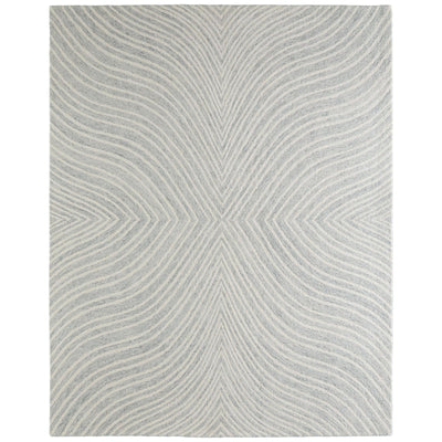 Feizy Wallace 8A41F Modern Abstract Rug in Gray/Ivory