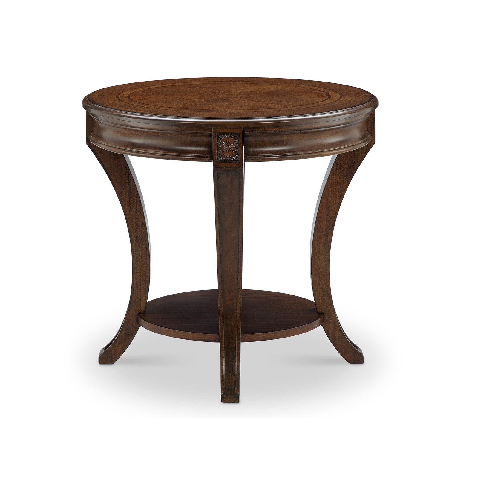 Magnussen Home Winslet Cherry Oval End Table
