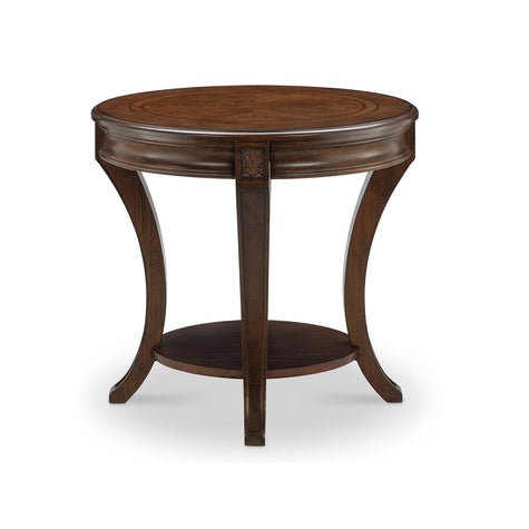 Magnussen Home Winslet Cherry Oval End Table